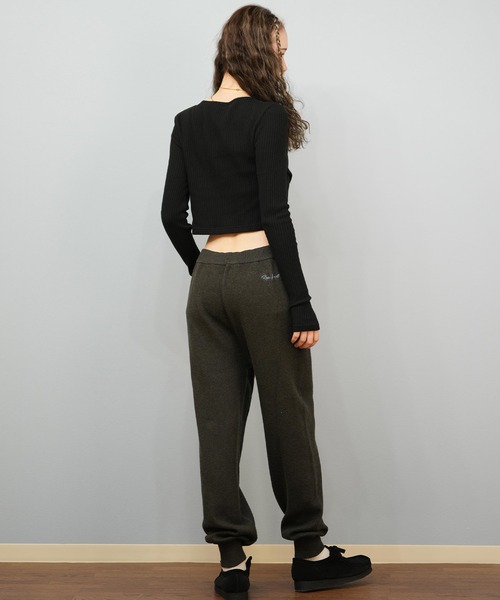 ROXY(ロキシー)の「ROXY/ロキシー スウェットニットパンツ RPT254012(その他パンツ・レディース・モカ/スミクロ/グレー・M/L)」の8枚目の写真