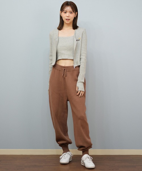 ROXY(ロキシー)の「ROXY/ロキシー スウェットニットパンツ RPT254012(その他パンツ・レディース・モカ/スミクロ/グレー・M/L)」の17枚目の写真