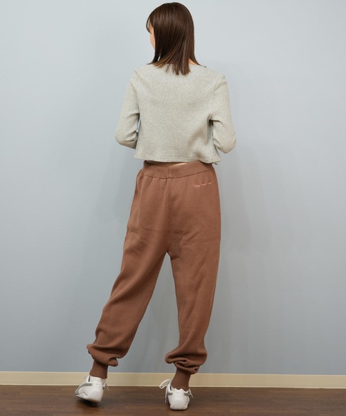 ROXY(ロキシー)の「ROXY/ロキシー スウェットニットパンツ RPT254012(その他パンツ・レディース・モカ/スミクロ/グレー・M/L)」の20枚目の写真