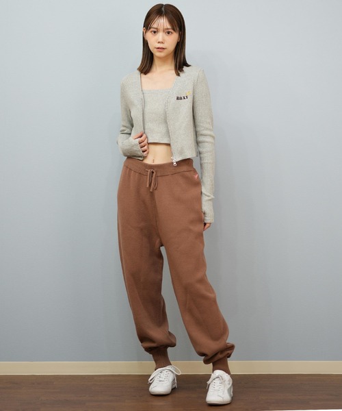 ROXY(ロキシー)の「ROXY/ロキシー スウェットニットパンツ RPT254012(その他パンツ・レディース・モカ/スミクロ/グレー・M/L)」の19枚目の写真
