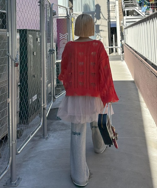 Alley Tokyo(アリートーキョー)の「マルチウェイ過ぎるチュールコルセットワンピ(ワンピース・レディース・オフホワイト/ブルー/イエロー/ピンク・FREE)」の12枚目の写真