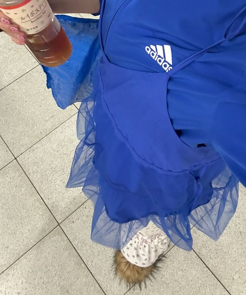 Alley Tokyo(アリートーキョー)の「マルチウェイ過ぎるチュールコルセットワンピ(ワンピース・レディース・オフホワイト/ブルー/イエロー/ピンク・FREE)」の20枚目の写真