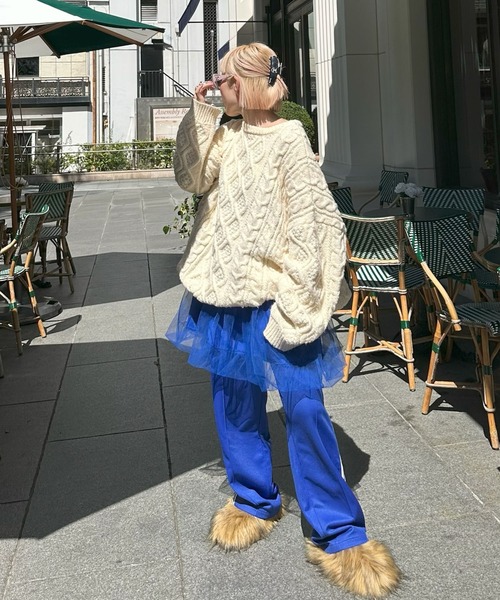 Alley Tokyo(アリートーキョー)の「マルチウェイ過ぎるチュールコルセットワンピ(ワンピース・レディース・オフホワイト/ブルー/イエロー/ピンク・FREE)」の18枚目の写真