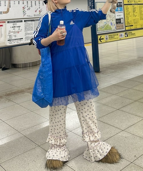 Alley Tokyo(アリートーキョー)の「マルチウェイ過ぎるチュールコルセットワンピ(ワンピース・レディース・オフホワイト/ブルー/イエロー/ピンク・FREE)」の14枚目の写真