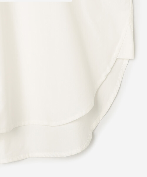 Bshop（ビショップ）の「eunoia | パフスリーブ オーバーサイズシャツ WOMEN（シャツ/ブラウス・レディース・ブラック/ホワイト・ONE）」の7枚目の写真