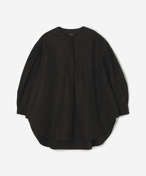 Bshop（ビショップ）の「eunoia | パフスリーブ オーバーサイズシャツ WOMEN（シャツ/ブラウス・レディース・ブラック/ホワイト・ONE）」の14枚目の写真