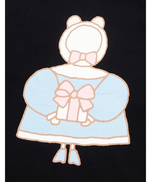 Little sunny bite(リトルサニーバイト)の「【Little Sunny Bite】MARRONCREAM x little sunny bite long tee(Tシャツ/カットソー・レディース・ブラック/ホワイト/ブルー・SMALL/MEDIUM)」の14枚目の写真