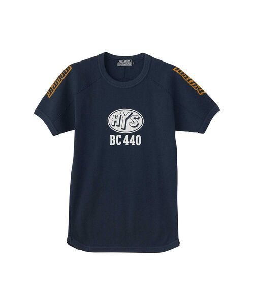 HYSTERIC GLAMOUR(ヒステリックグラマー)の「BC440 Tシャツ(Tシャツ/カットソー・メンズ・ホワイト/ネイビー/ブラック・X-LARGE/SMALL/MEDIUM/LARGE)」の3枚目の写真