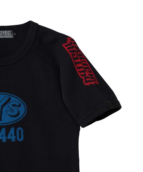 HYSTERIC GLAMOUR(ヒステリックグラマー)の「BC440 Tシャツ(Tシャツ/カットソー・メンズ・ホワイト/ネイビー/ブラック・X-LARGE/SMALL/MEDIUM/LARGE)」の4枚目の写真