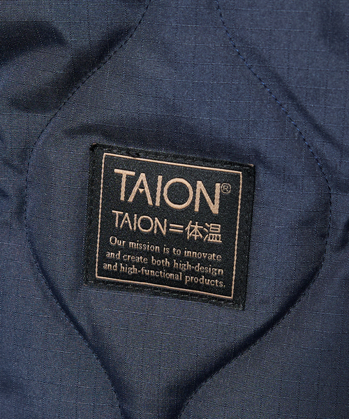 TAION（タイオン）の「【TAION/タイオン】ミリタリー ダウンバッグパック/ダウン/リュック/ユニセックス【WEB限定】（バックパック/リュック・メンズ・ブラック/ダークネイビー/グリーン系その他/グリーン系その他2/グリーン系その他3・フリー）」の10枚目の写真