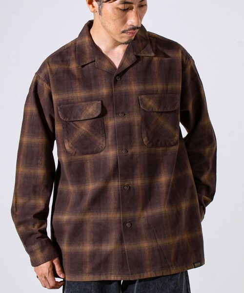 PENDLETON(ペンドルトン)の「【PENDLETON】Open Collar Shirt オープンカラーシャツ(シャツ/ブラウス・メンズ・カーキ/ブルー系その他/ブラウン系その他/ホワイト系その他2・L/M)」の3枚目の写真