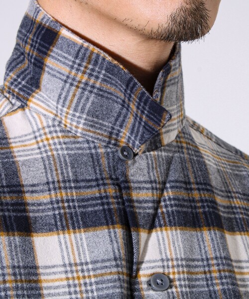 PENDLETON(ペンドルトン)の「【PENDLETON】Open Collar Shirt オープンカラーシャツ(シャツ/ブラウス・メンズ・カーキ/ブルー系その他/ブラウン系その他/ホワイト系その他2・L/M)」の13枚目の写真