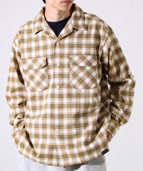 PENDLETON(ペンドルトン)の「【PENDLETON】Open Collar Shirt オープンカラーシャツ(シャツ/ブラウス・メンズ・カーキ/ブルー系その他/ブラウン系その他/ホワイト系その他2・L/M)」の8枚目の写真