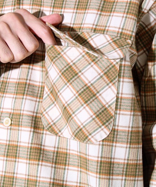 セール】【PENDLETON】Open Collar Shirt オープンカラーシャツ