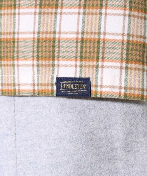 PENDLETON(ペンドルトン)の「【PENDLETON】Open Collar Shirt オープンカラーシャツ(シャツ/ブラウス・メンズ・カーキ/ブルー系その他/ブラウン系その他/ホワイト系その他2・L/M)」の5枚目の写真