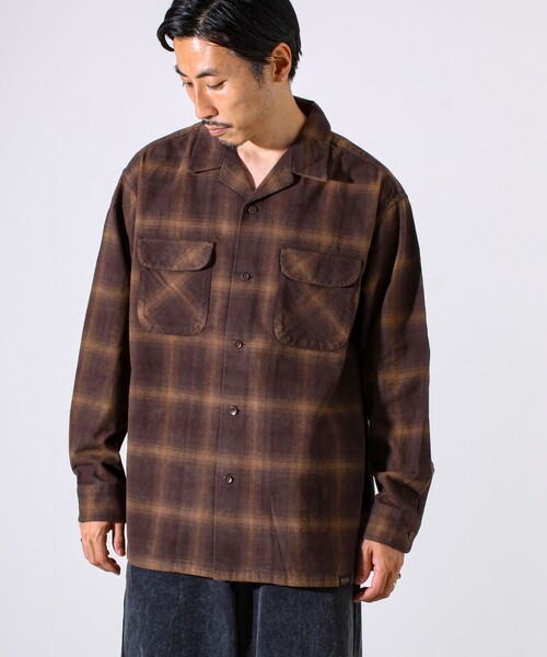 PENDLETON(ペンドルトン)の「【PENDLETON】Open Collar Shirt オープンカラーシャツ(シャツ/ブラウス・メンズ・カーキ/ブルー系その他/ブラウン系その他/ホワイト系その他2・L/M)」の10枚目の写真
