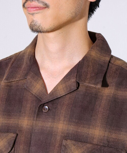 PENDLETON(ペンドルトン)の「【PENDLETON】Open Collar Shirt オープンカラーシャツ(シャツ/ブラウス・メンズ・カーキ/ブルー系その他/ブラウン系その他/ホワイト系その他2・L/M)」の15枚目の写真