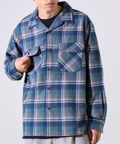 PENDLETON(ペンドルトン)の「【PENDLETON】Open Collar Shirt オープンカラーシャツ(シャツ/ブラウス・メンズ・カーキ/ブルー系その他/ブラウン系その他/ホワイト系その他2・L/M)」の17枚目の写真