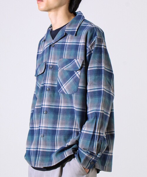 PENDLETON(ペンドルトン)の「【PENDLETON】Open Collar Shirt オープンカラーシャツ(シャツ/ブラウス・メンズ・カーキ/ブルー系その他/ブラウン系その他/ホワイト系その他2・L/M)」の21枚目の写真