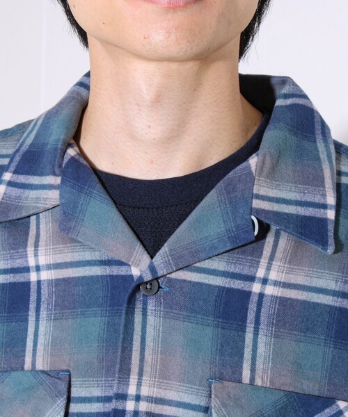 セール】【PENDLETON】Open Collar Shirt オープンカラーシャツ