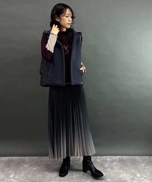 Paul Smith woman グラデーションプリーツスカート グラデーションチュールプリーツスカート ボトムス ロング