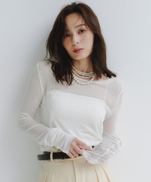 anuans｜アニュアンスのTシャツ/カットソー（ホワイト/白色系