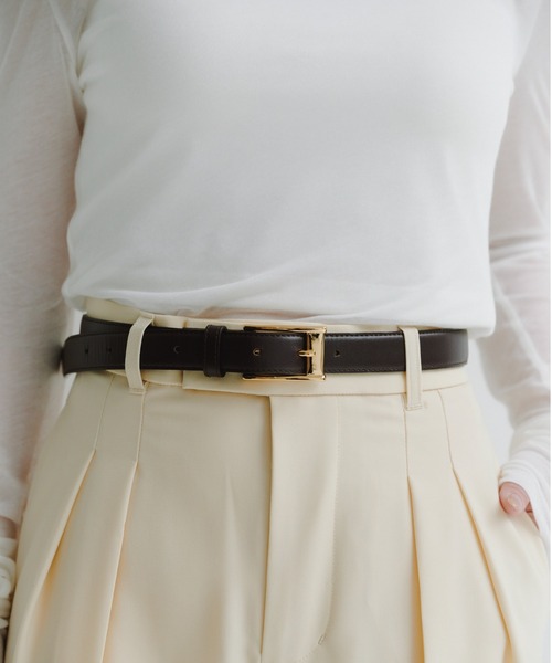 シアーロングスリーブT シャツ（Tシャツ/カットソー）｜anuans（ア