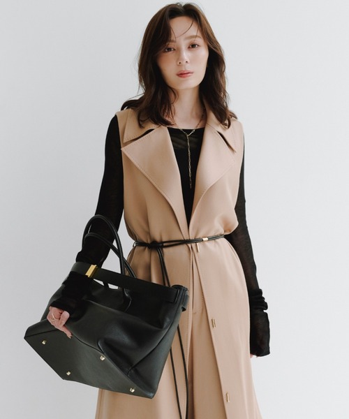 シアーロングスリーブT シャツ（Tシャツ/カットソー）｜anuans（ア