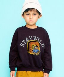 F.O.KIDS | 【ジュニア対応】3柄サガラ刺繍トレーナー(スウェット)