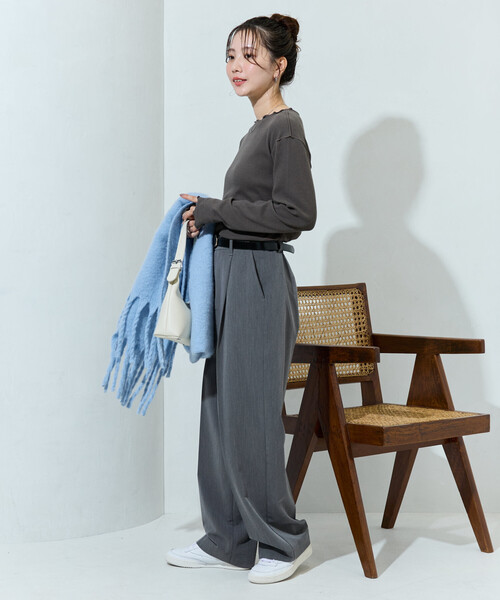 限定展開 Ginger メロー ロング スリーブ トップス（Tシャツ