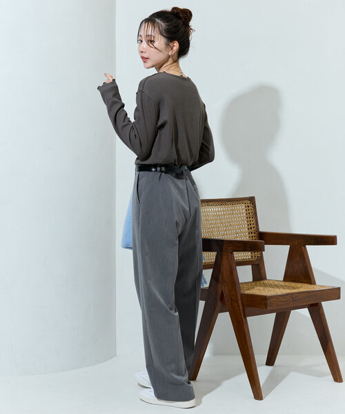 限定展開 Ginger メロー ロング スリーブ トップス（Tシャツ