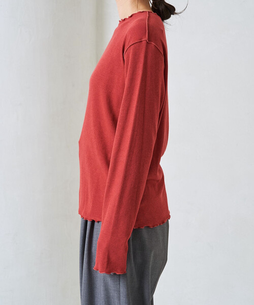 限定展開 Ginger メロー ロング スリーブ トップス（Tシャツ