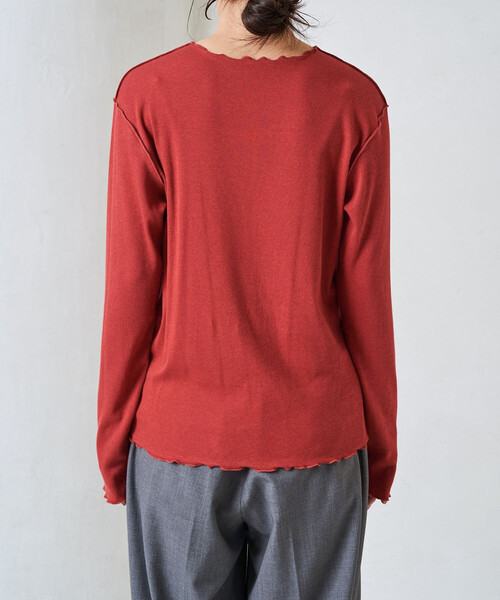 セール】限定展開 Ginger メロー ロング スリーブ トップス（Tシャツ