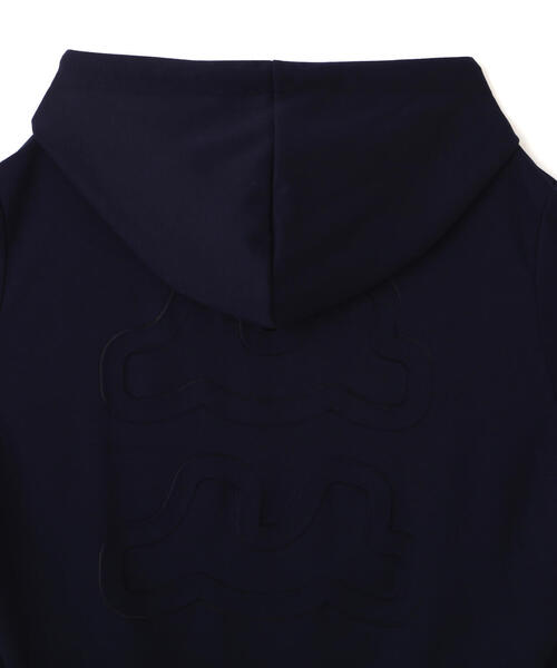 muta marine（ムータ・マリン）の「muta MARINE/ムータ マリン/別注 Metal Parka（パーカー・メンズ・ネイビー/グレー・S/M/L/XL）」の4枚目の写真
