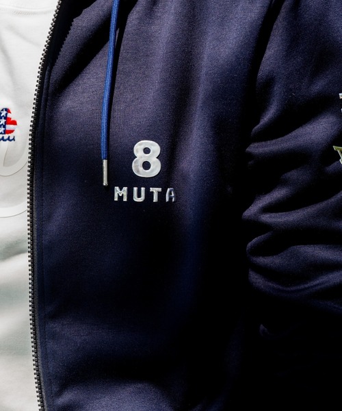muta marine（ムータ・マリン）の「muta MARINE/ムータ マリン/別注 Metal Parka（パーカー・メンズ・ネイビー/グレー・S/M/L/XL）」の15枚目の写真