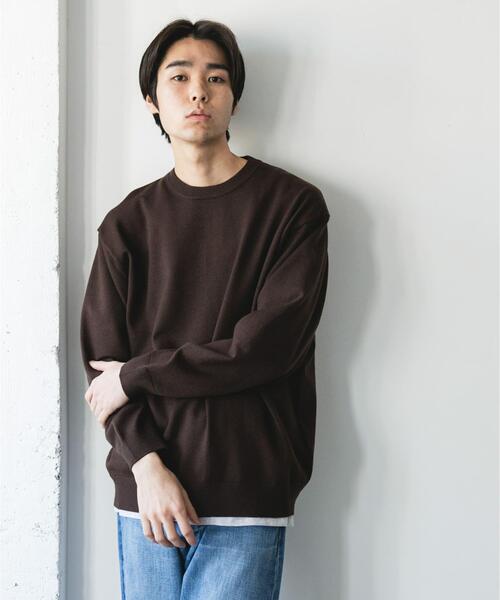 仁村紗和さん着用』『UR TECH 200日ニット』クルーネック（ニット