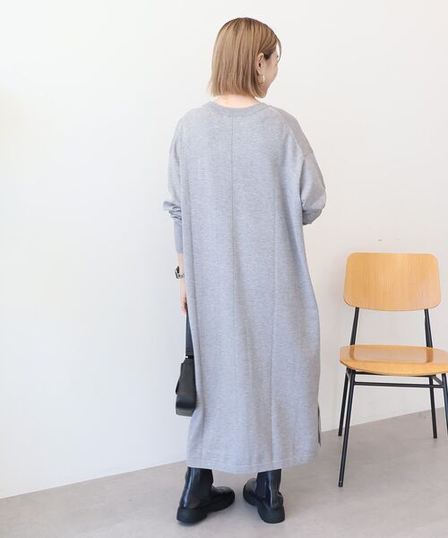 AMERICAN HOLIC（アメリカンホリック）の「バイパチボックスニットワンピース（ワンピース・レディース・ブラック/杢グレー/ネイビー・M/L）」の20枚目の写真