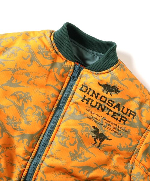 BREEZE(ブリーズ)の「【2WAY】リバーシブルダイナソーMA-1(MA-1・キッズ・カーキ・90/100/120/140)」の19枚目の写真