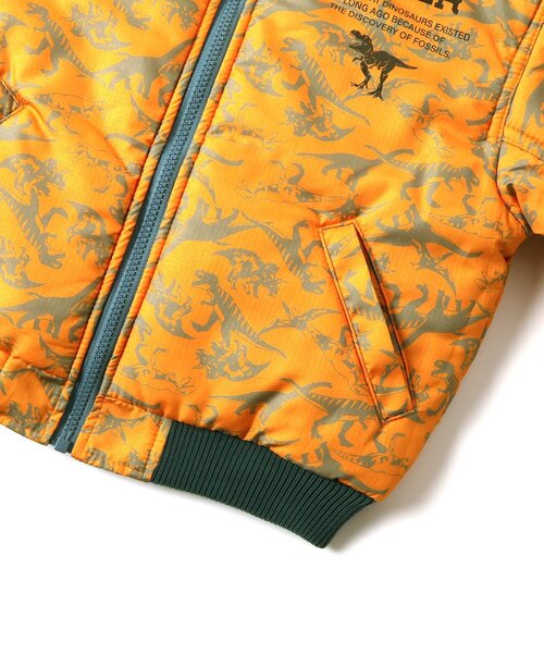 BREEZE(ブリーズ)の「【2WAY】リバーシブルダイナソーMA-1(MA-1・キッズ・カーキ・90/100/120/140)」の21枚目の写真