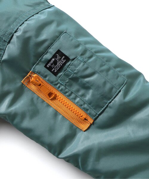 BREEZE(ブリーズ)の「【2WAY】リバーシブルダイナソーMA-1(MA-1・キッズ・カーキ・90/100/120/140)」の14枚目の写真