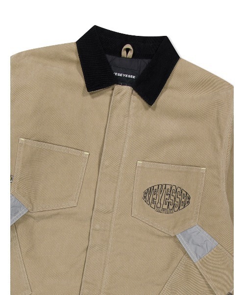 YESEYESEE(イエスアイシー)の「Y.E.S Heavy Work Jacket(その他アウター・メンズ・ブラウン/パープル/ブラック・S/M/L/XL)」の14枚目の写真