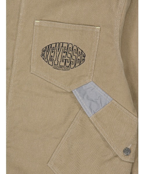 YESEYESEE(イエスアイシー)の「Y.E.S Heavy Work Jacket(その他アウター・メンズ・ブラウン/パープル/ブラック・S/M/L/XL)」の16枚目の写真