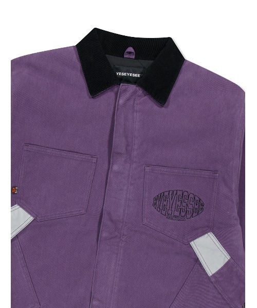 YESEYESEE(イエスアイシー)の「Y.E.S Heavy Work Jacket(その他アウター・メンズ・ブラウン/パープル/ブラック・S/M/L/XL)」の22枚目の写真