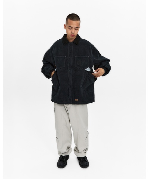 YESEYESEE(イエスアイシー)の「Y.E.S Heavy Work Jacket(その他アウター・メンズ・ブラウン/パープル/ブラック・S/M/L/XL)」の9枚目の写真