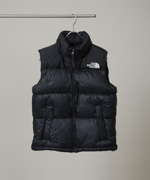 THE NORTH FACE(ザノースフェイス)の「THE NORTH FACE/Nuptse Vest(ダウンベスト・レディース・カーキ/ブラック・L)」の1枚目の写真