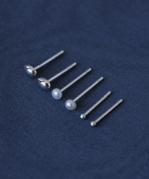 whoseA（フーシー）の「【silver925】DropPearlPierceSET/ドロップパールミニピアスセット(3SET)（ピアス（両耳用））」