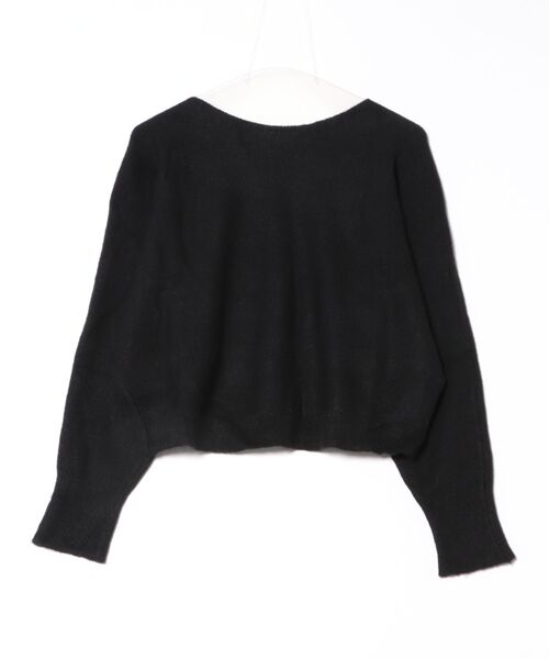 Lace Ladies(レースレディース)の「ウールタッチ ボートネック ボリュームスリーブ ニット プルオーバー(ニット/セーター・レディース・ダークグレー/ベージュ/ライトグレー/ブラック/アイボリー・FREE)」の19枚目の写真