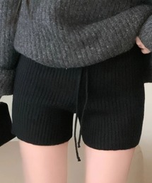 yuue' ( wear ) | リブニットショートパンツ(その他パンツ)