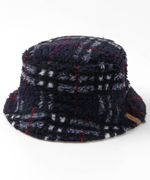 BREEZE（ブリーズ）の「ボアバケットハット（ハット・キッズ・ベージュ/ネイビー・50/52/54/56）」の2枚目の写真