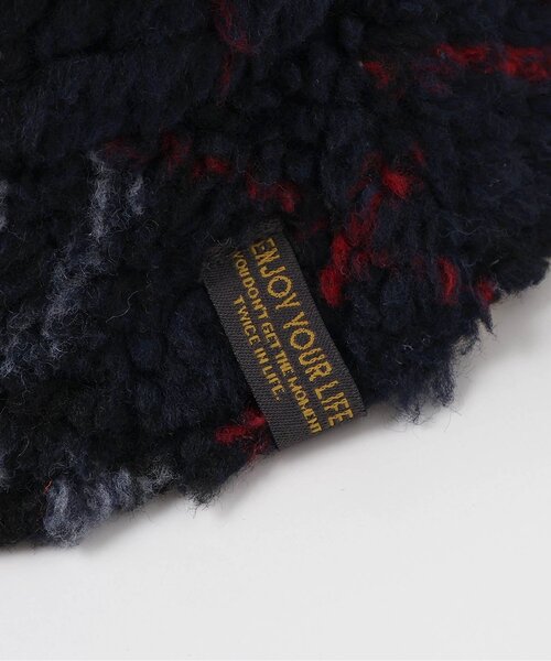 BREEZE（ブリーズ）の「ボアバケットハット（ハット・キッズ・ベージュ/ネイビー・50/52/54/56）」の4枚目の写真